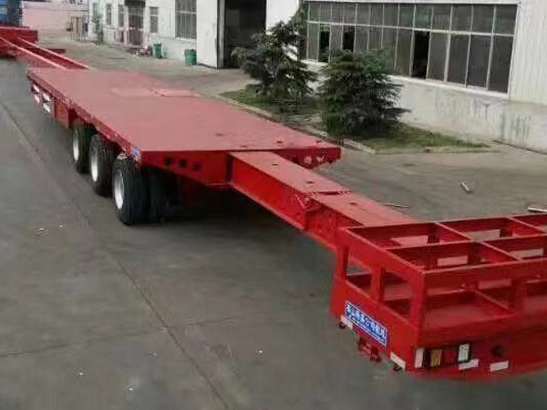 低平板半挂车